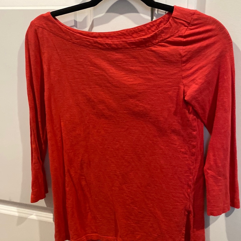 Red/orange dressy sweater